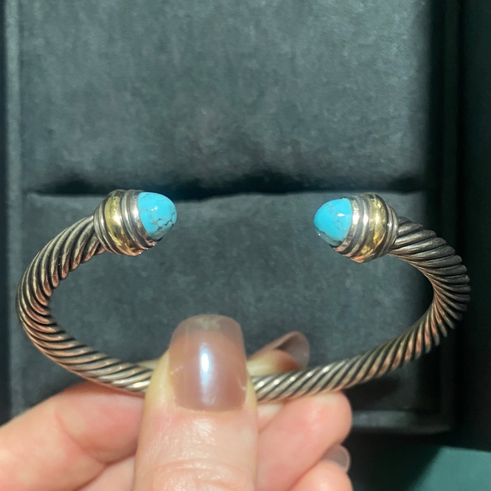 NIB Authentic David Yurman Classic Cable Bracelet 5mm - Picture 6 of 17